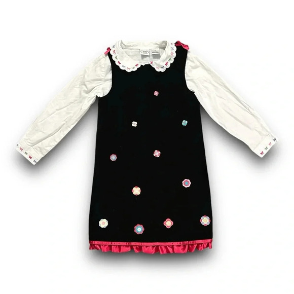 Talbots | Girl’s Velvet Jumper Set (6) 🎀 - Picture 1 of 12